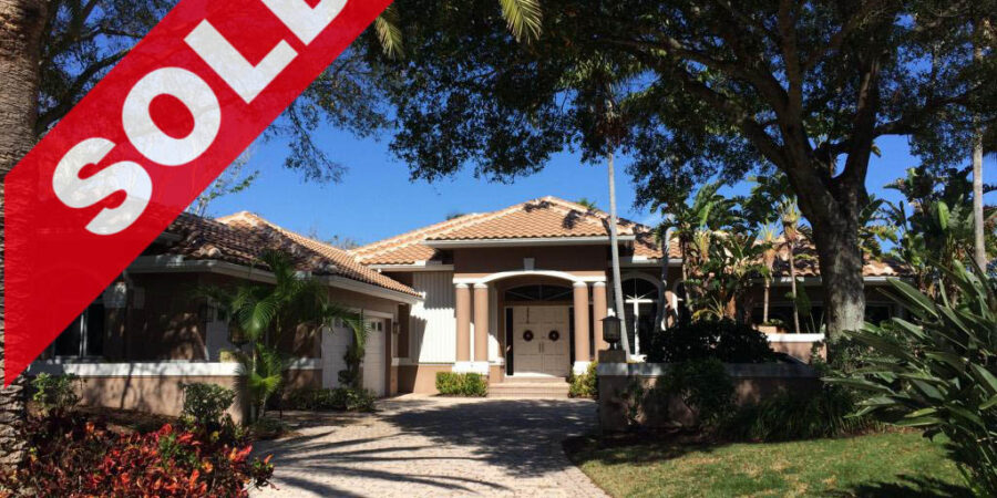 SOLD! Jonathan's Landing Intracoastal waterfront estate for sale - 3376 Barrow Island Road, Jupiter, FL 33477