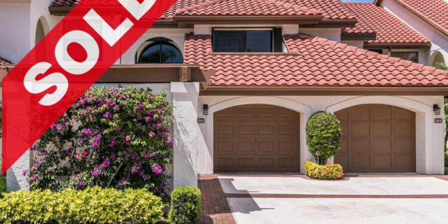 SOLD! Jonathan's Landing Traders Crossing Lakefront Condo For Sale - 16551 Traders Crossing 244, Jupiter, FL 33477