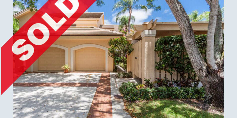 SOLD! Jonathan's Landing West Bay Condo For Sale - 3911 Back Bay Drive #121, Jupiter, FL 33477