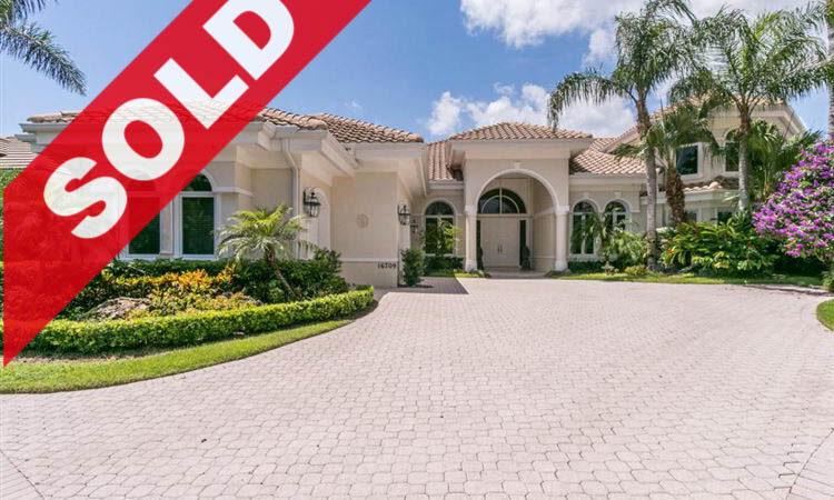 SOLD! Jonathan's Landing Intracoastal Waterway Home For Sale - 16709 Port Royal Circle Jupiter FL