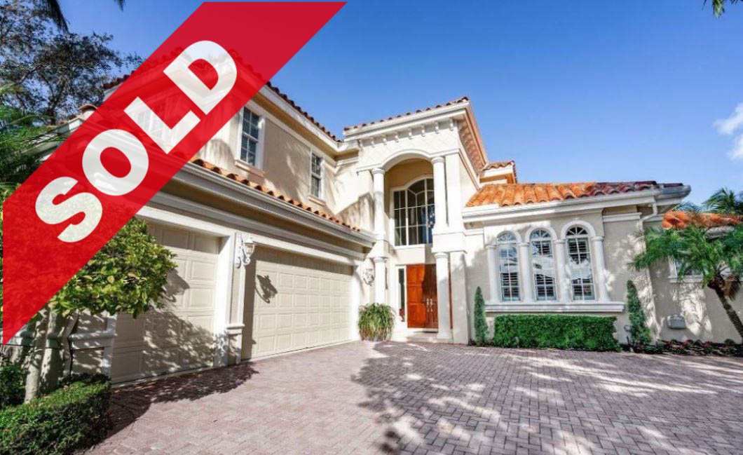 SOLD! Jonathan's Landing Waterfront Barrow Island Home For Sale - 3379 Bridgegate Drive, Jupiter, FL 33477