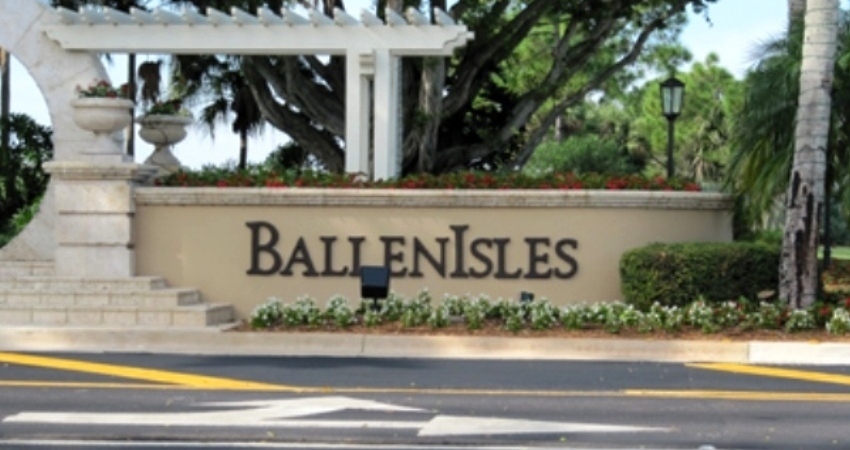 BallenIsles Country Club sign
