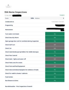Home Inspection Checklist