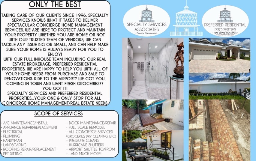 Specialty Services Associates: Your One-Stop-Shop for Luxury Home Watch & Property Management