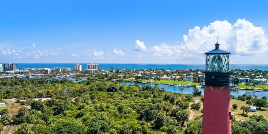 Jupiter Lighthouse in Jupiter, Florida